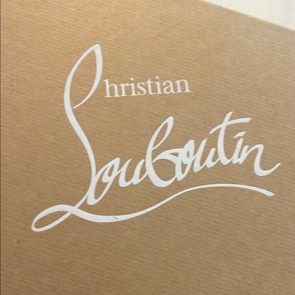 Christian Louboutin White and Red Athletic Shoes - Picture 3 of 9